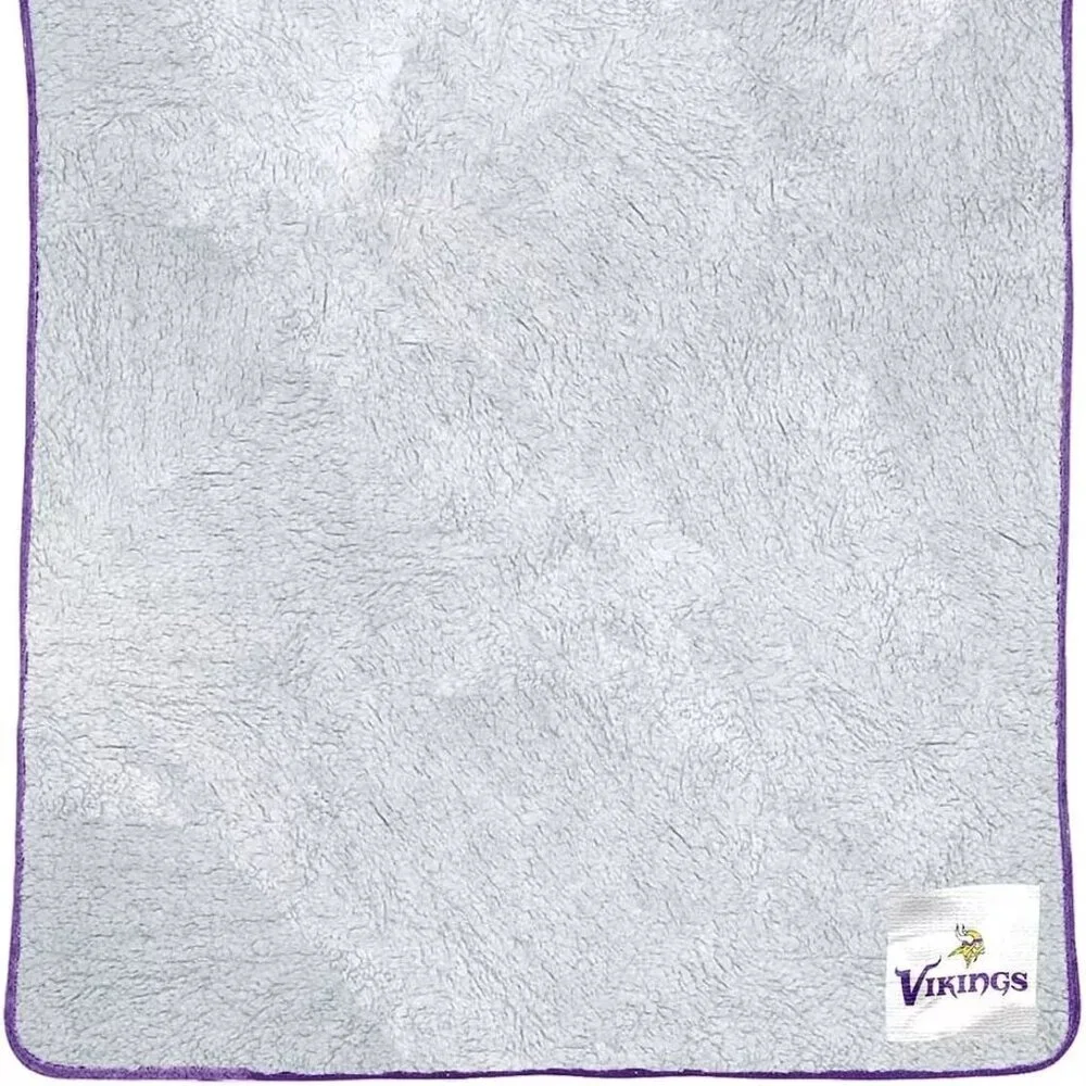 Northwest NFL Minnesota Vikings Two Tone Soft Sherpa Throw Blanket 50